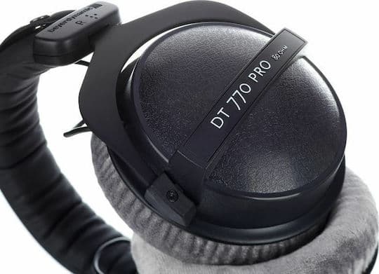 BeyerDynamic DT 770 Pro (80 Ohms) Wired Over Ear Headphones Black
